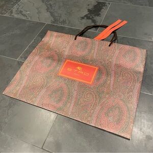 Etro XL shopping bag